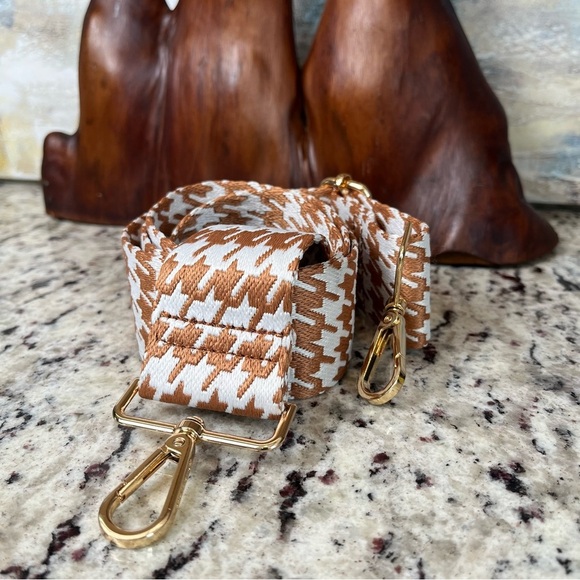 Ahdorned Handbags - Ahdorned Houndstooth Replacement Strap